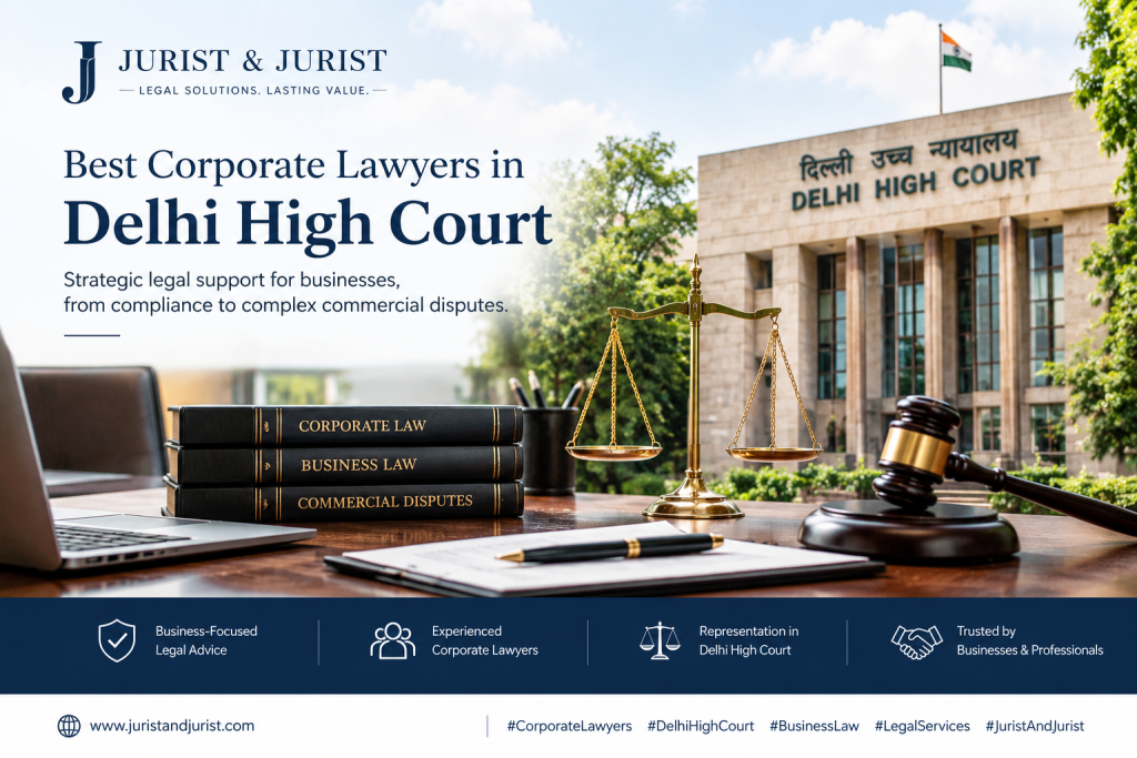 Best Corporate Lawyers in Delhi High Court: Corporate Legal Services and Business Solutions