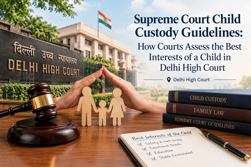 Supreme Court Child Custody Guidelines: How Courts Assess the Best Interests of a Child in Delhi High Court