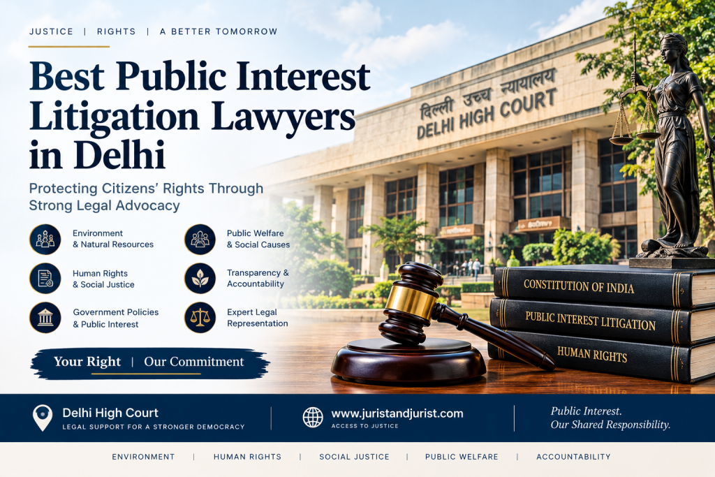 Best Public Interest Litigation Lawyers in Delhi: Complete Guide to PIL at Delhi High Court